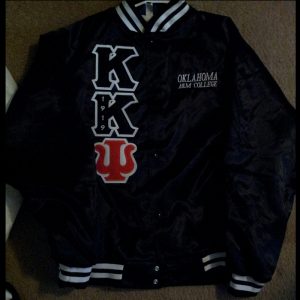 Kappa Kappa Psi Black/White Satin Jacket
