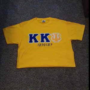 Kappa Kappa Psi Blue Shirt with Org Letters