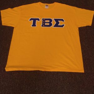 Tau Beta Sigma Shirt ALL B/W Letters